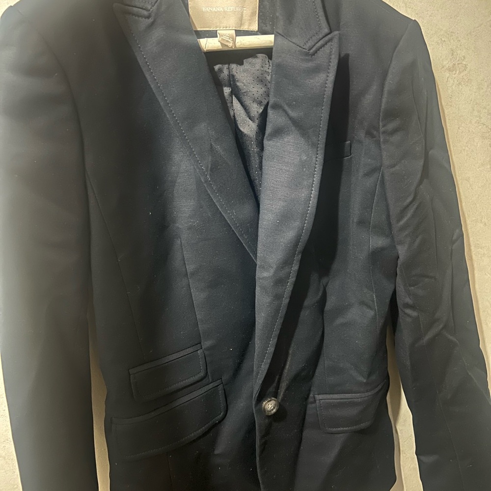 Banana Republic Classic Black Blazer